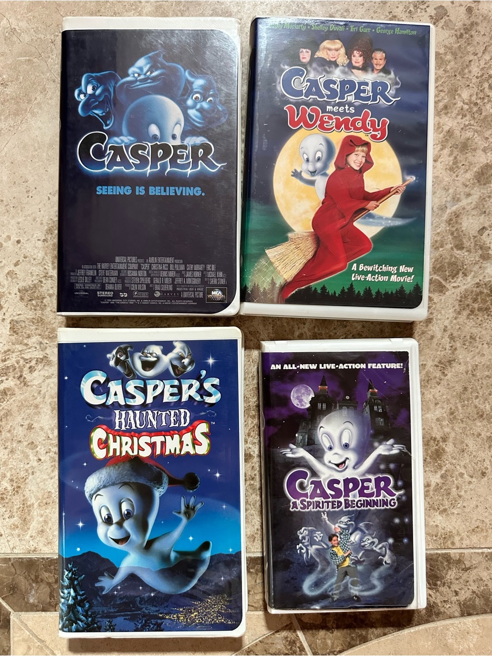 Casper the Ghost VHS Collection
